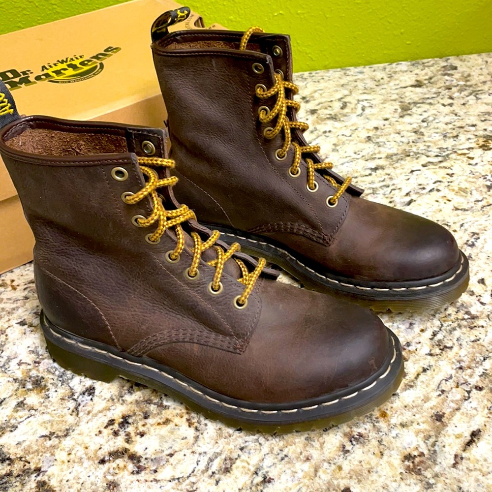 Dr. Martens Brown Boots size 8
